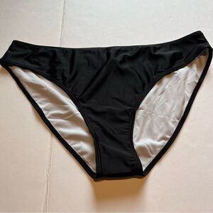 Shein Women's Swim Bikini Bottom Black 4XL